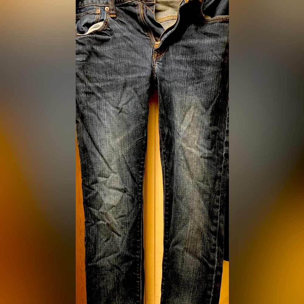 Mens Blue Jeans- slim fit